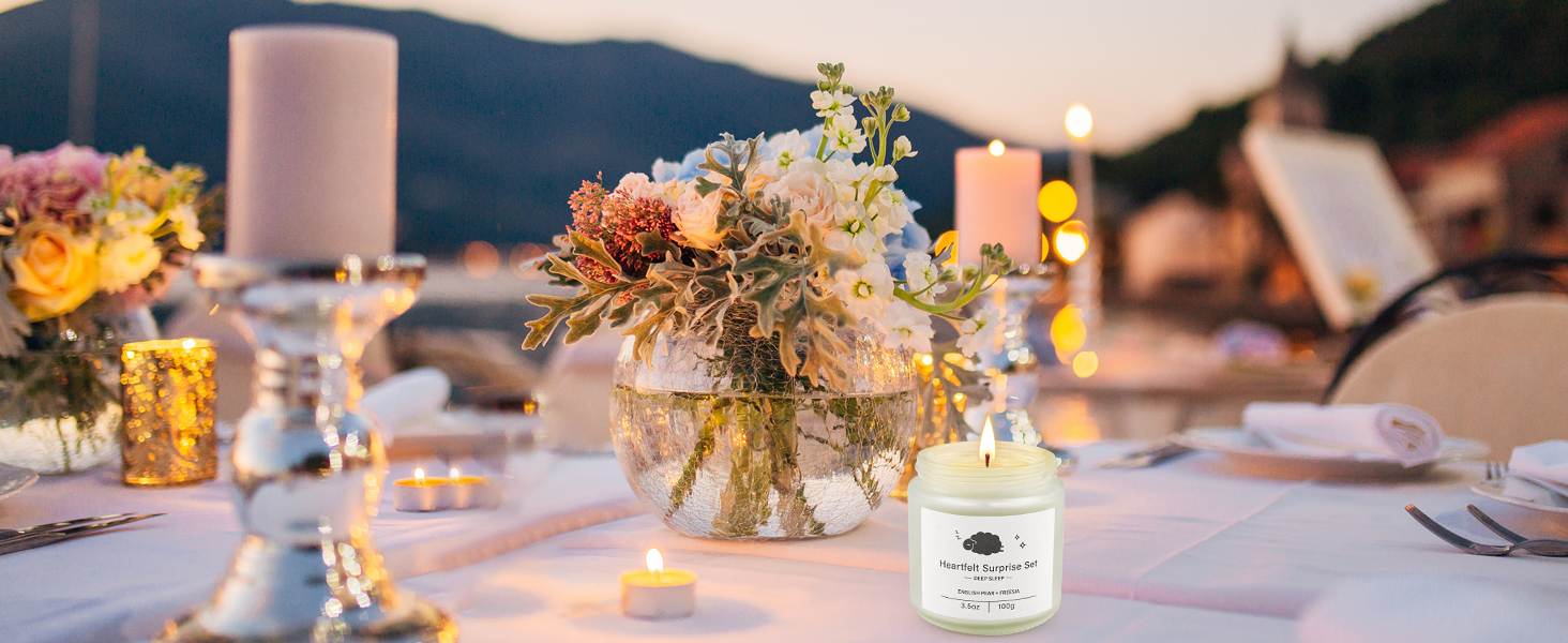 SCENTED CANDLES FOR WEDDING