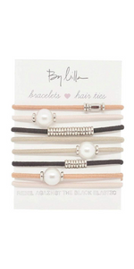 ByLilla stacks, hair ties, bracelet, bracelets