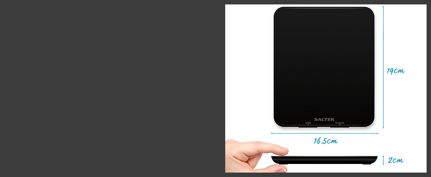 1180 BKDR Salter Phantom Kitchen Scale