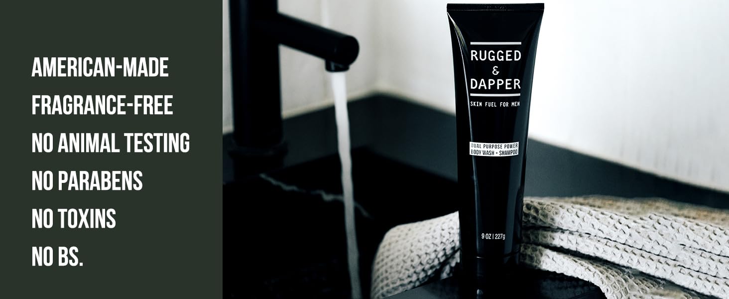 Dual Purpose Power Body Wash + Shampoo