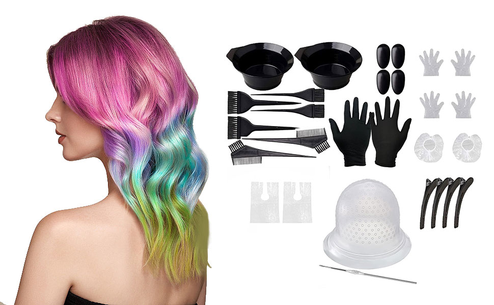 Professionelles Haarfärbe-Set
