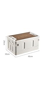 留め具付きコンテナボックス