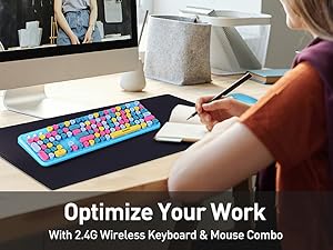 girly keyboard and mouse