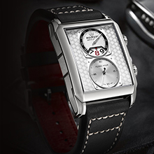 Marvin Men's Rectangular Swiss Made Quartz Watch with Sapphire Glass Waterproof M024.14.21.64