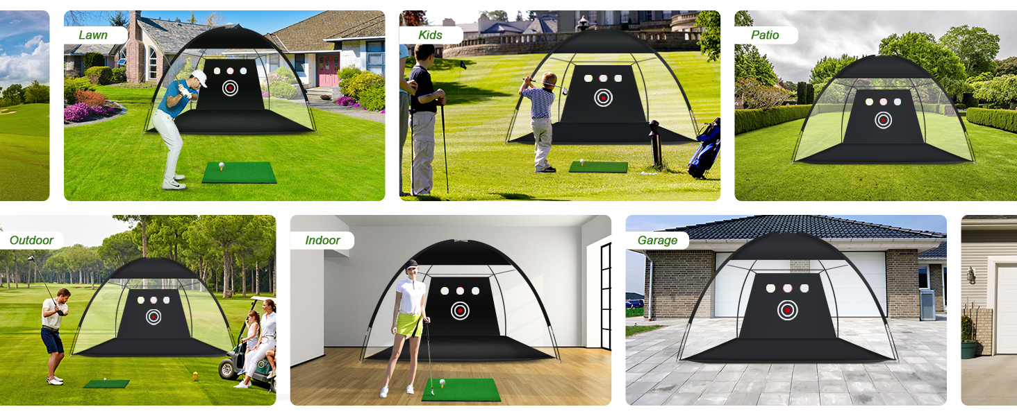 golf netting for garage