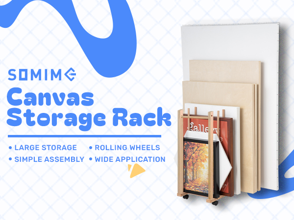 art storage rack