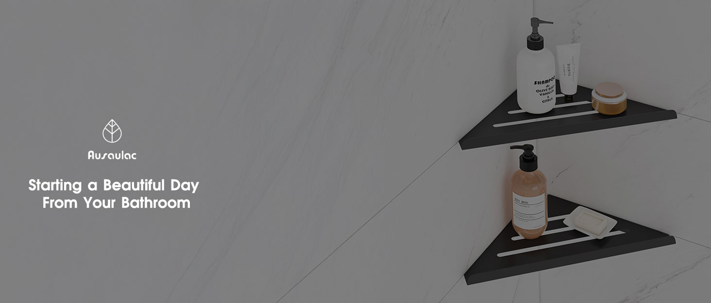AUSAULAC Corner Shower Shelf