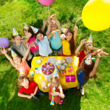 Garden party decoration