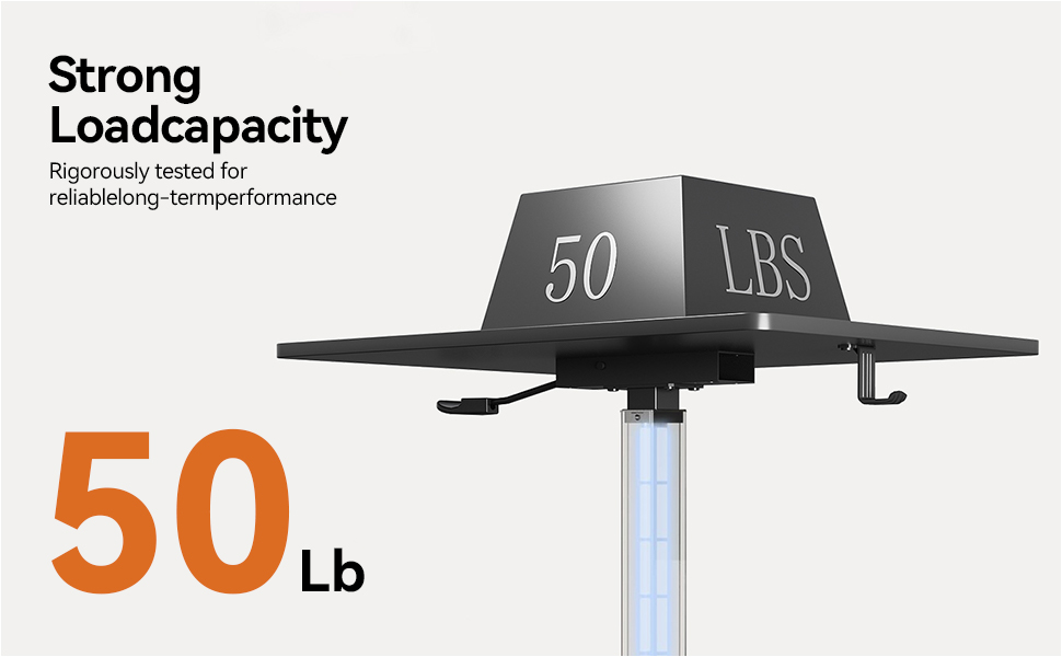 table height adjustable standing sit down desk computer side bed laptop wheels mobile portable small