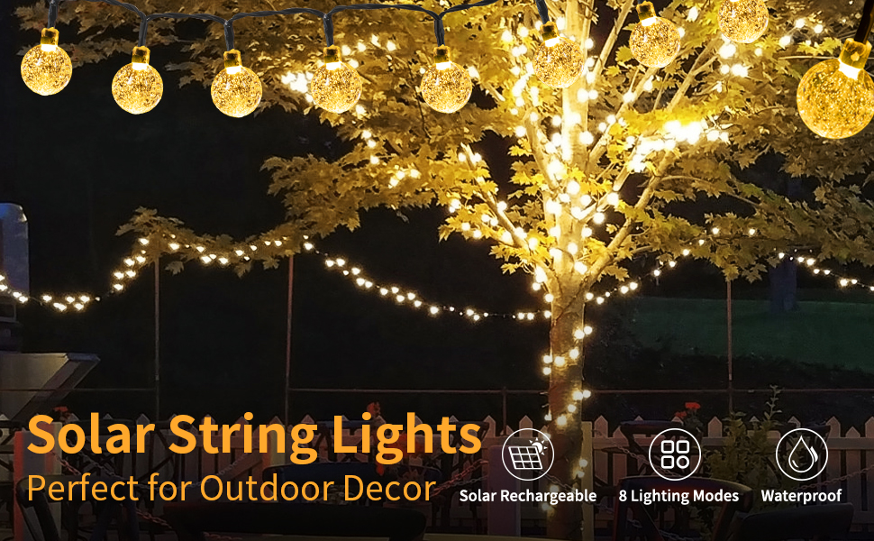 solar string lights