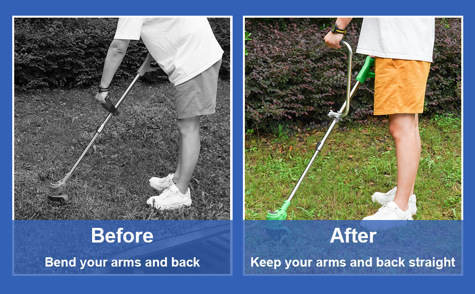 LOVYNO String Trimmer Handle Grip Trimmer Handle Ergonomic