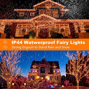 ip44 waterproof fairy lights warm white 