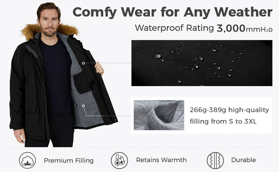 men winter coat