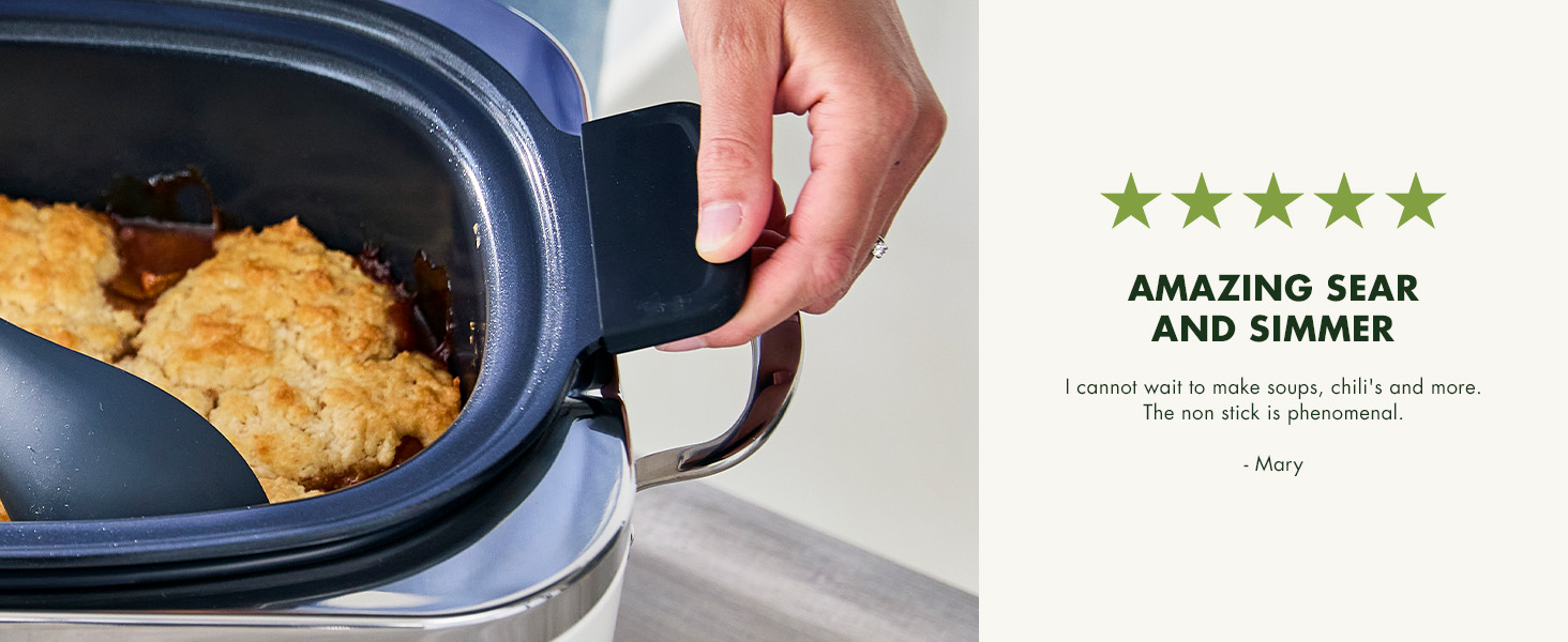 GreenPan, Ceramic Nonstick, PFAS-Free, Non-Toxic, Electrics, Slow Cooker