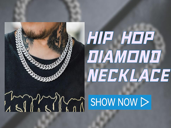 Apzzic 11mm Iced Out CZ Cuban Link Chain Diamond Curb Choker
