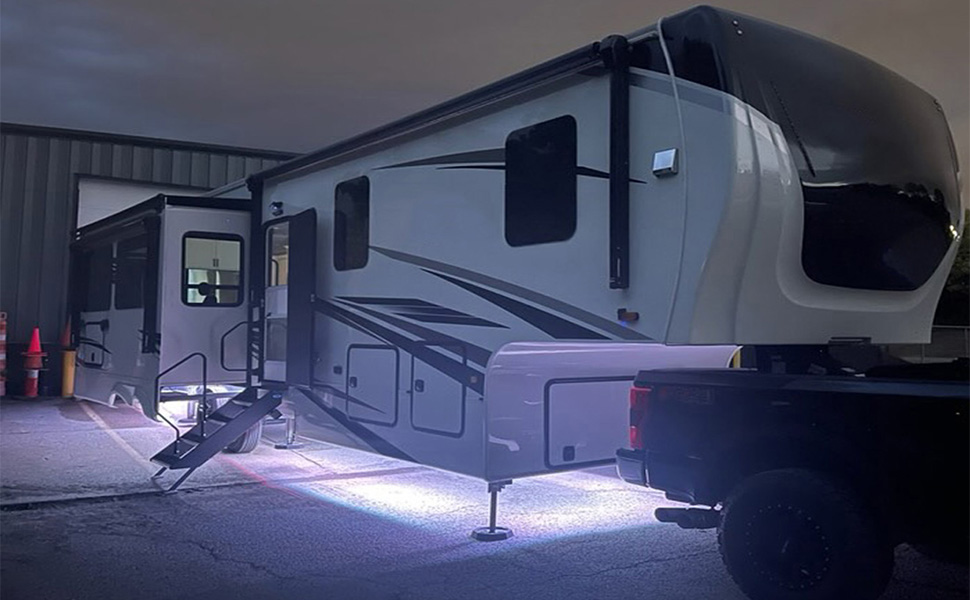 Dobertry Rv Underglow Led Light Kit, Underbody Accent Lighting for Camper Motorhome