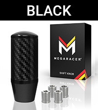 Amazon.com: Premium Black Carbon Fiber Gear Stick Shift Knob
