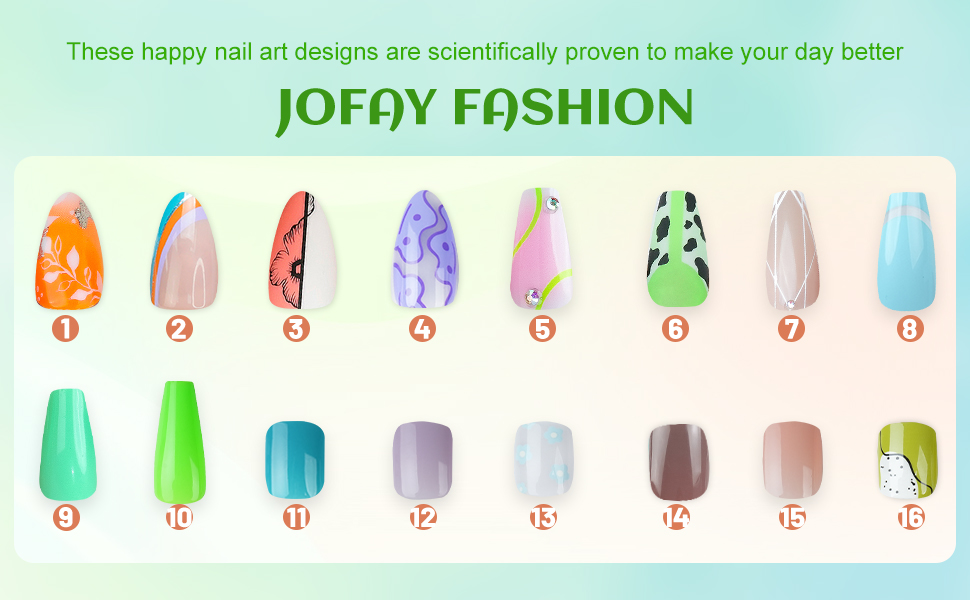 press on nails square long,green nails,fake nails,glue on nails,nails women false nails