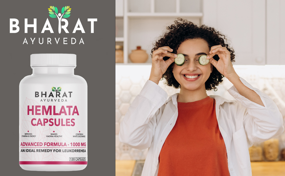 Hemlata Capsules For Leukorrehea Women Health Supplement For All Age Females