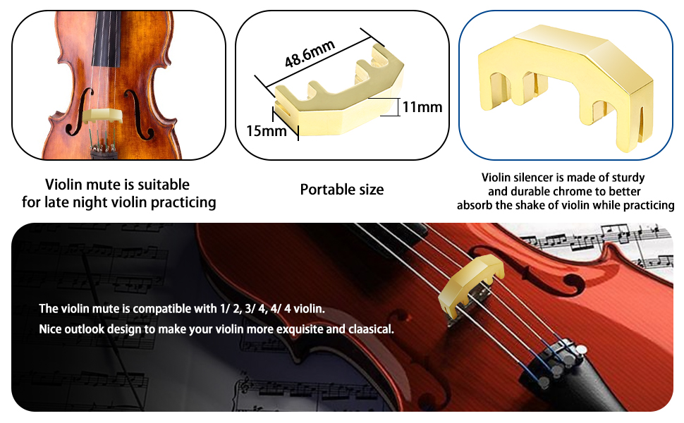 Golden Fiddle Silent Silencer Parts