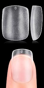 Extra short nail tips square nail tips full cover fake nail for nails extensiong gel x