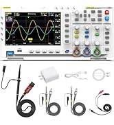 FNIRSI 1014D Oscilloscope 2 in 1 Digital Oscilloscope DDS Signal Generator, 100X High Voltage Pro...