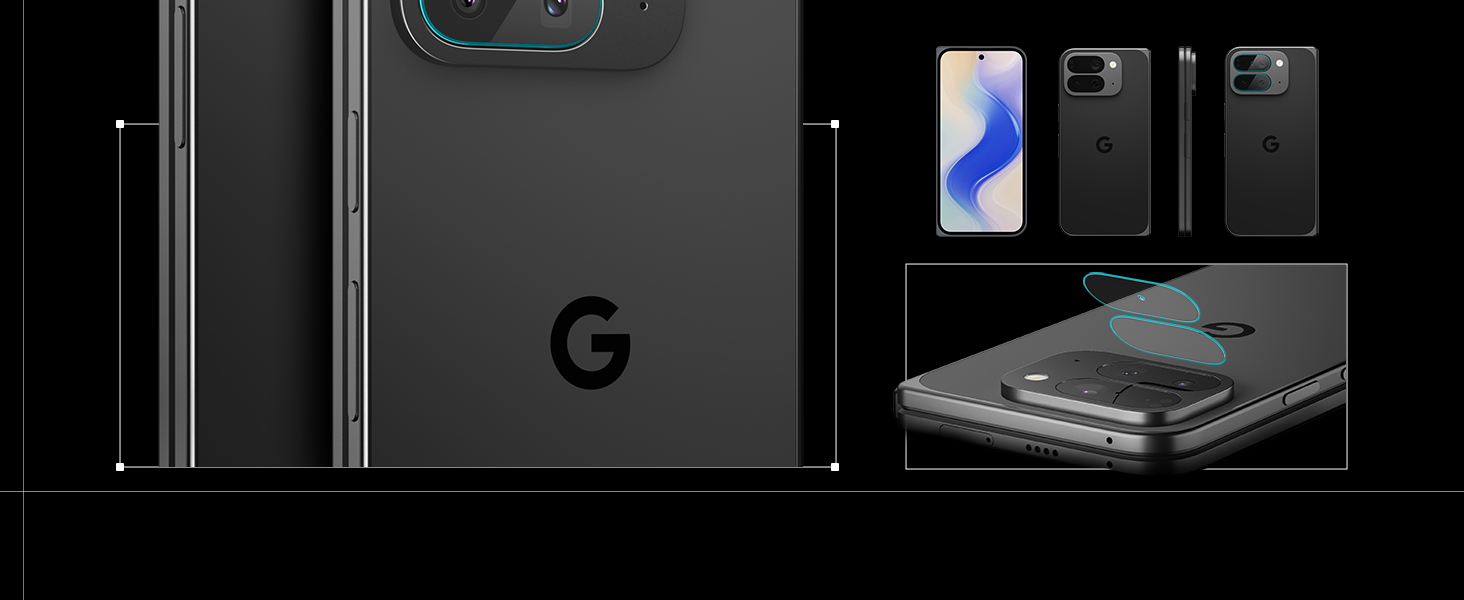 Sammlung dunkler elektronischer Geräte wie Smartphones und Spielekonsolen, angeordnet vor schwarzem Hintergrund mit minimalistischer Beleuchtung.