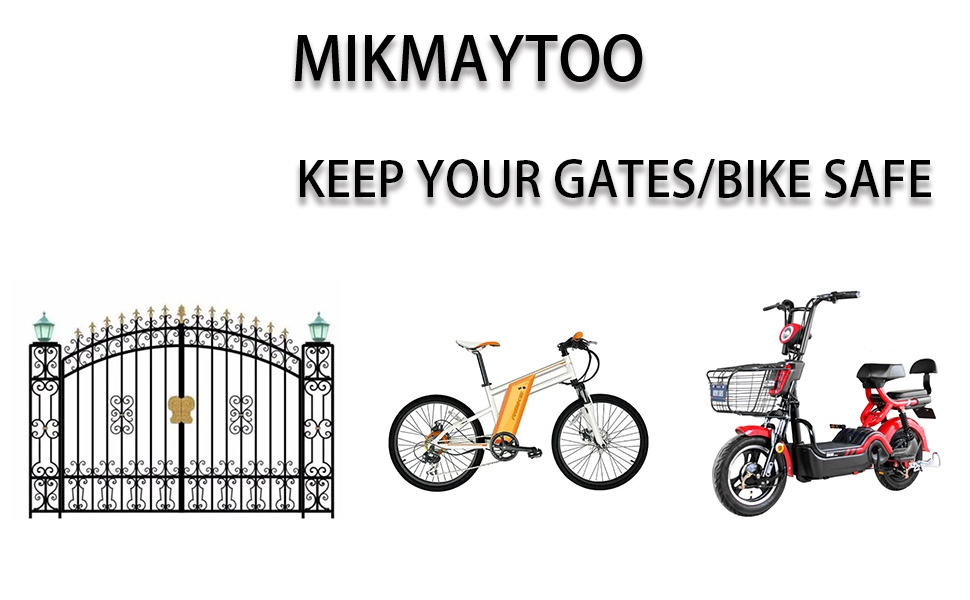 Bike Chain Lock,304 Stainless Steel raw Materials. No Rust