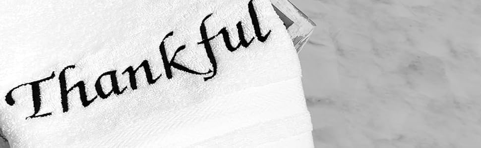 Thankful hand towel