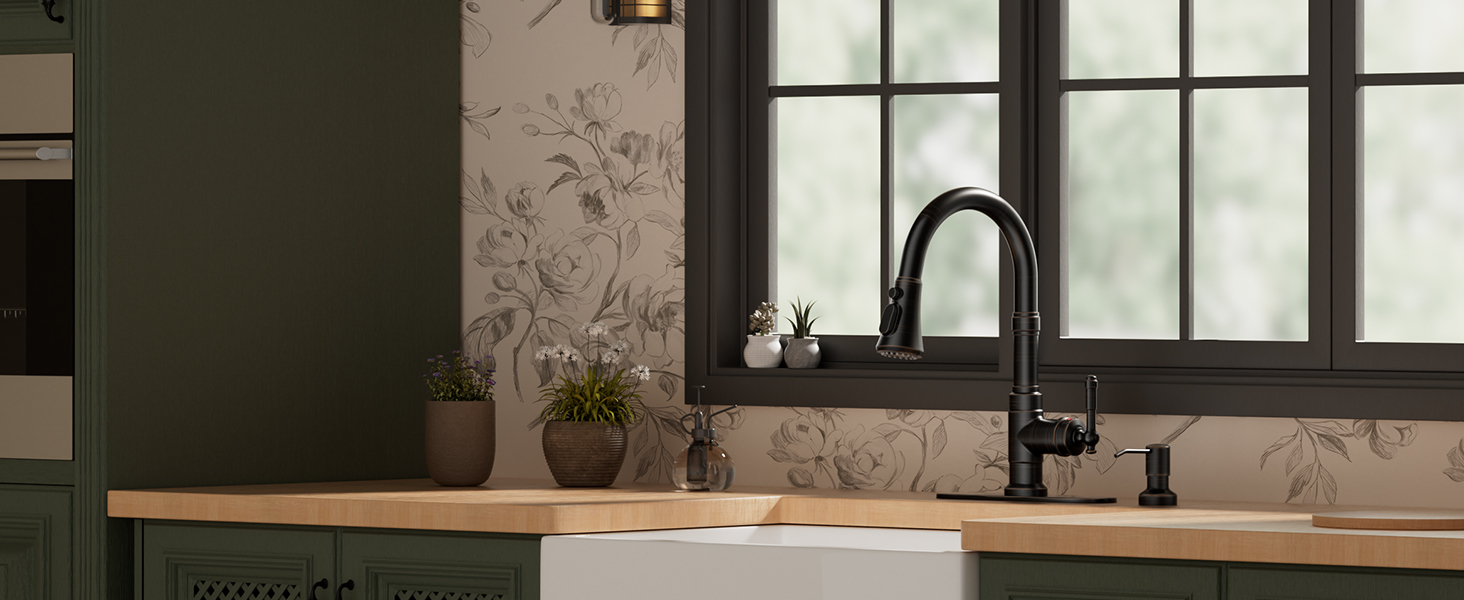 farmhouse kitchen faucet