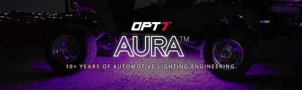 Aura Golf cart LED accent strips OPT7