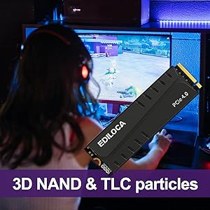 Amazon.com: Ediloca 4TB PS5 SSD with Heatsink PCIe Gen4 NVMe