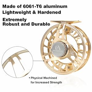 Maxcatch Avidシリーズ フライフィッシングリール  3/4 Amazon.com: Maxcatch Fly Fishing Reel with CNC-machined