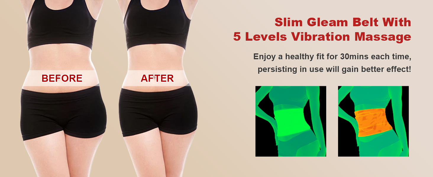 Nomend Red Light Belt Weight Loss Black Leather Massage Pro Slimming Belt At Rs 2500 In Pune | ID: 2853872858062 Red Light Waist Belt For Weight Loss