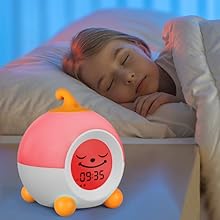 Toddlers Night Light Clock for Kids Bedroom