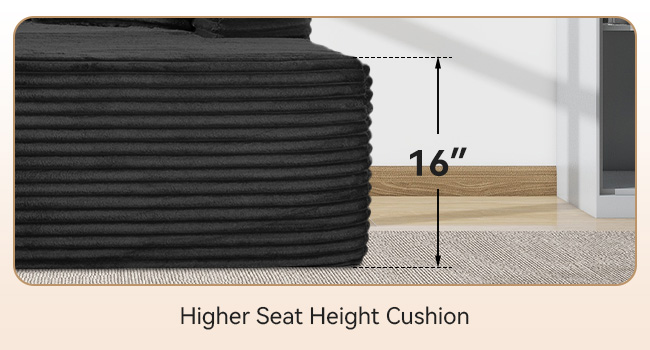 51'' large lounge chaise sofa bed