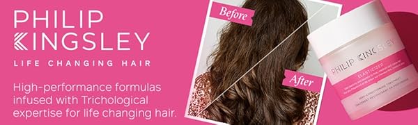 Philip Kingsley Haircare Smooth & Shiny Travel Set, Re Moisturizing Shampoo and Conditioner, Hydrates Coarse, Wavy and Frizzy Hair, With Elasticizer Deep-Conditioning Hair Mask 24 Philip Kingsley Haircare Smooth & Shiny Travel Set