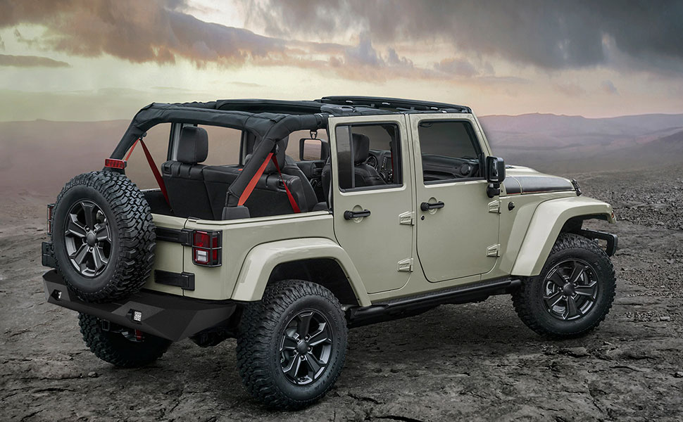 offroad rear bumper steel for jeep jk 2007 2008 2009 2010 2011 2012 2013 2014 2015 2016 2017 2018