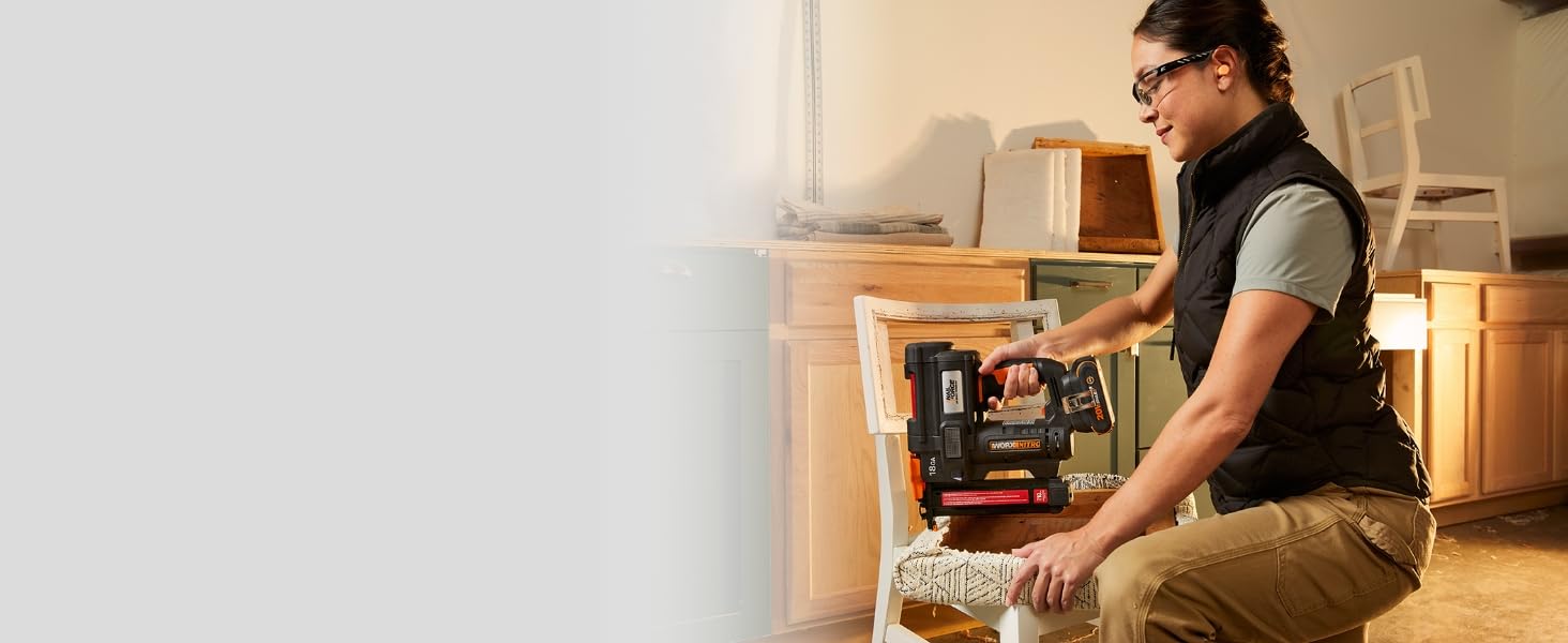 20V Narrow Crown Stapler