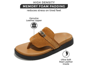Amazon.com | Project Cloud Genuine Leather Womens Sandals