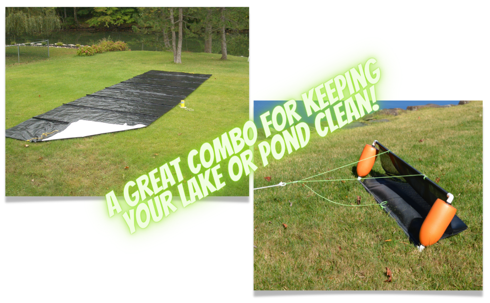Lake Bottom Blanket DeSkuzzer 2.0 54" Wide Floating Debris