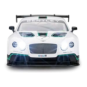 ライセンス付きRC BENTLEY Continental GT3 Amazon.com: Officially Licensed Remote Control Car 2.4Ghz