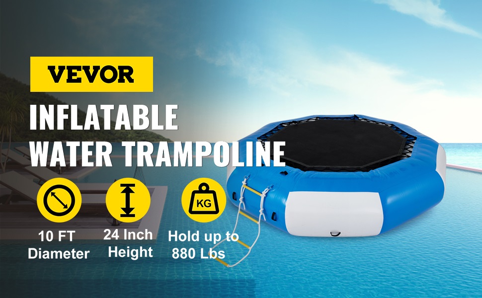 water trampoline for lake