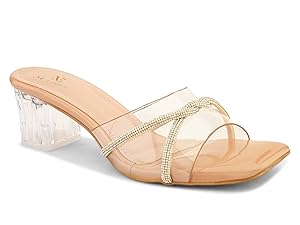 Stylish heels, Comfortable heels, Open toe heels, Fashion footwear, Heels for women, Casual heels