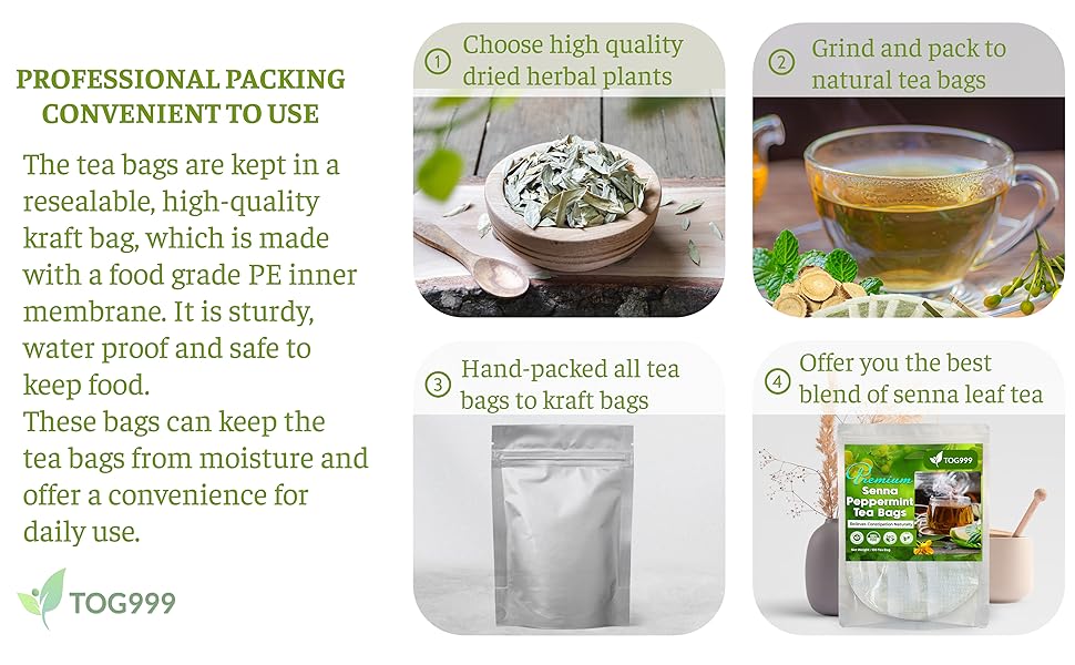 senna peppermint licorice fennel tea blend mix special
