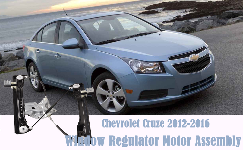 Predep Front Passenger Side 2 Pins Window Regulator with