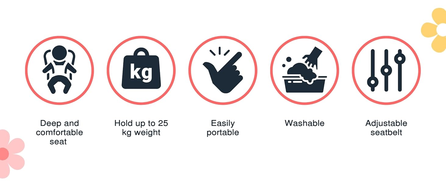 SPN-RECPP Infant Swing Seat Toddler Bucket Swing Baby Swing for Indoor Outdoor