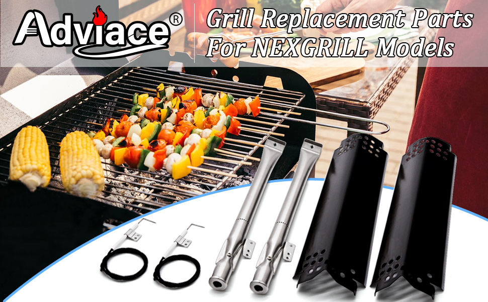 Adviace Replacement Parts for Nexgrill 7200898 Deluxe 6