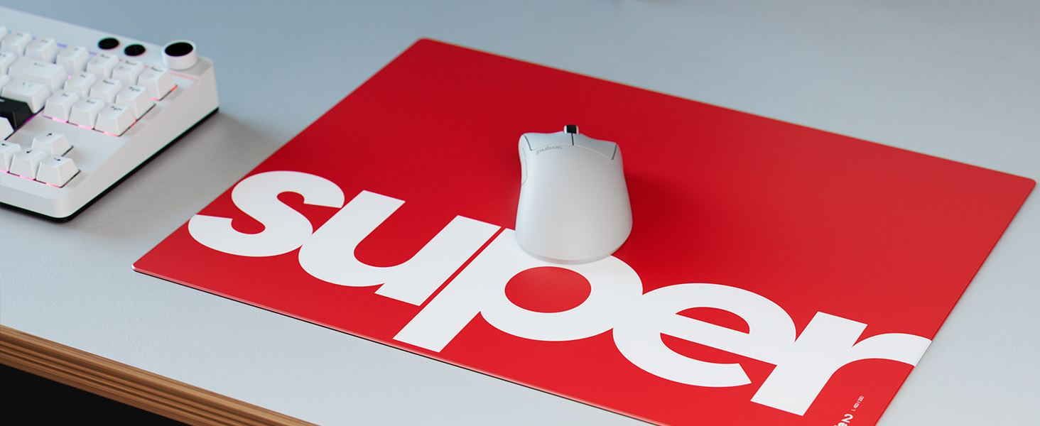 Superglide Glass Mousepad v2_L_Black