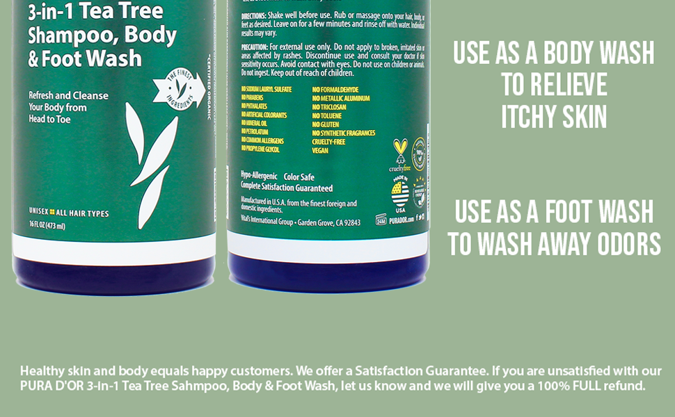 body wash itch relief foot wash deodorant
